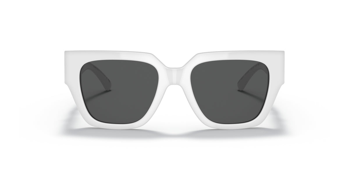 Lunettes de soleil Versace VE4409 314/87 – Blanc – vue de face.