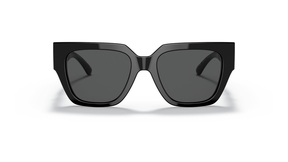 Lunettes de soleil Versace VE4409 GB1/87 – Noir – vue de face.