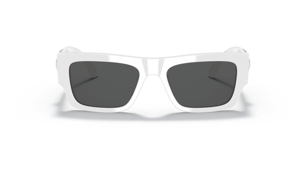 Lunettes de soleil Versace VE4416U 314/87 – Blanc – vue de face.