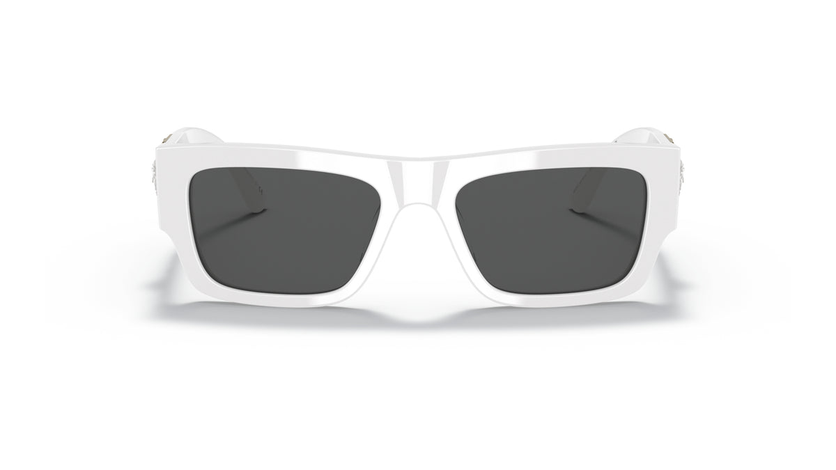 Lunettes de soleil Versace VE4416U 314/87 – Blanc – vue de face.