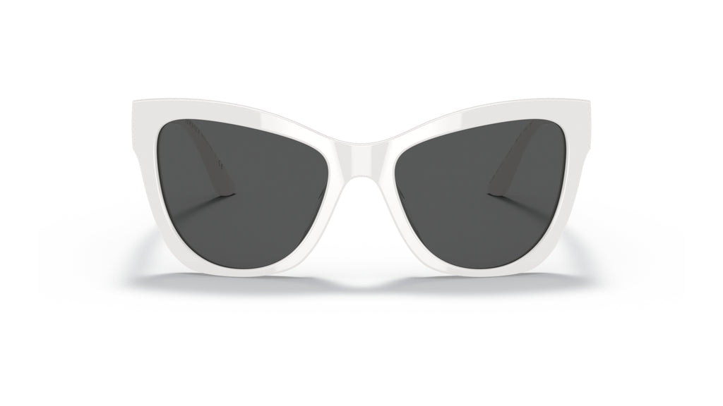 Lunettes de soleil Versace VE4417U 314/87 – Blanc – vue de face.