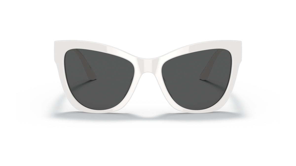 Lunettes de soleil Versace VE4417U 314/87 – Blanc – vue de face.