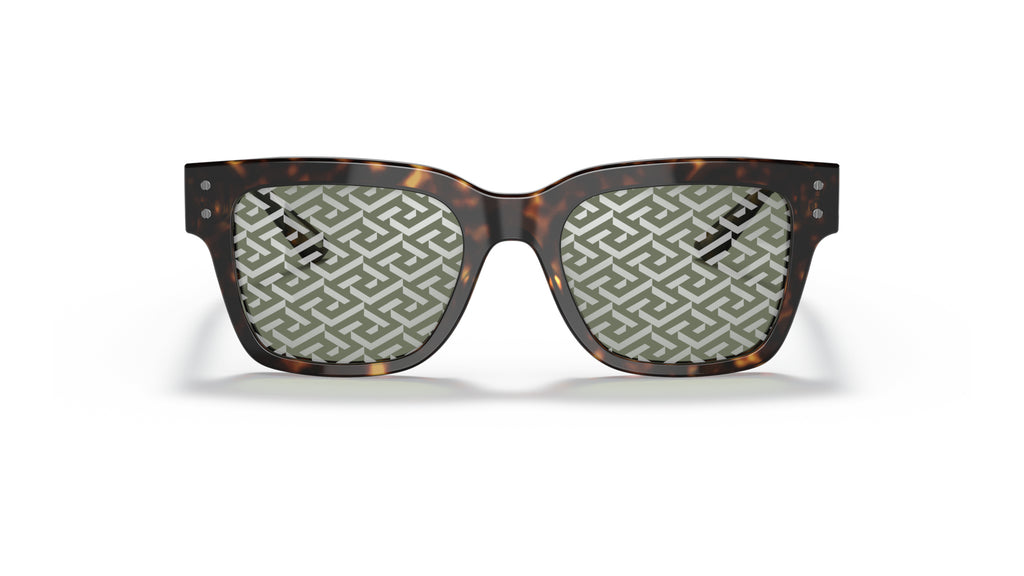 Lunettes de soleil Versace VE4421 108/V8 – Havane – vue de face.
