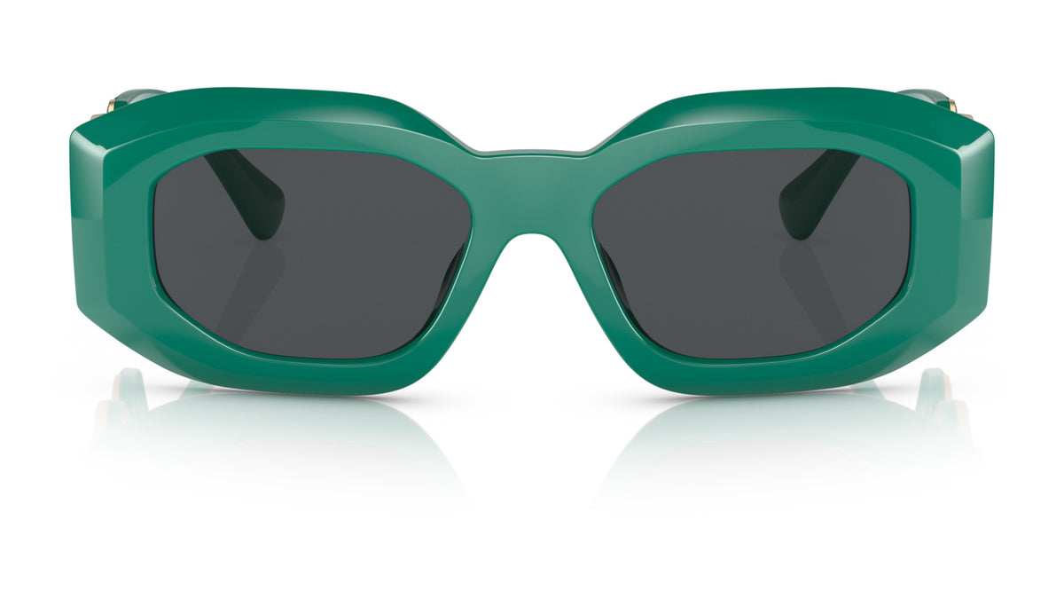 Lunettes de soleil Versace VE4425U 536487 – Vert – vue de face.