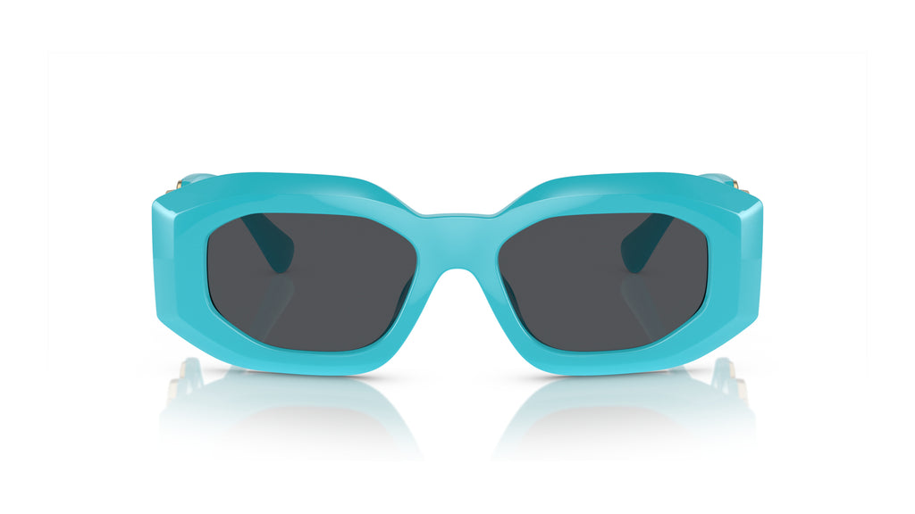 Lunettes de soleil Versace VE4425U 543987 – Azur – vue de face.