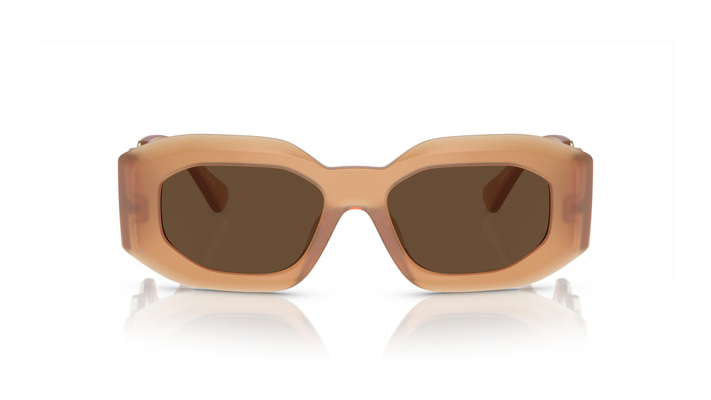 Lunettes de soleil Versace VE4425U 546773 – Opaline beige – vue de face.