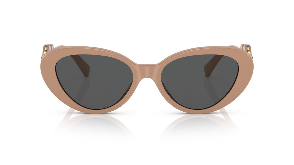 Lunettes de soleil Versace VE4433U 538387 – Beige – vue de face.