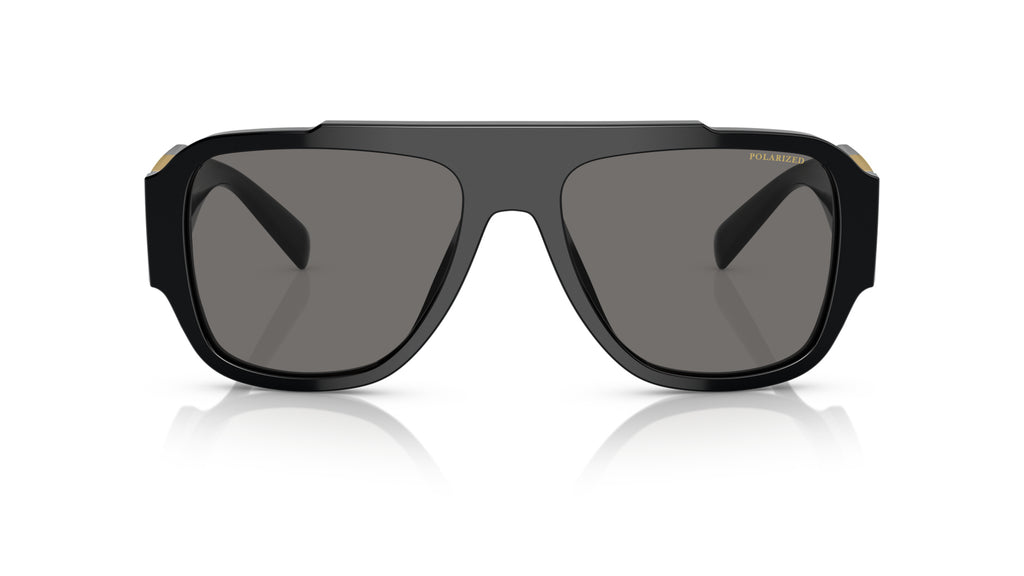 Lunettes de soleil Versace VE4436U GB1/81 – Noir – vue de face.