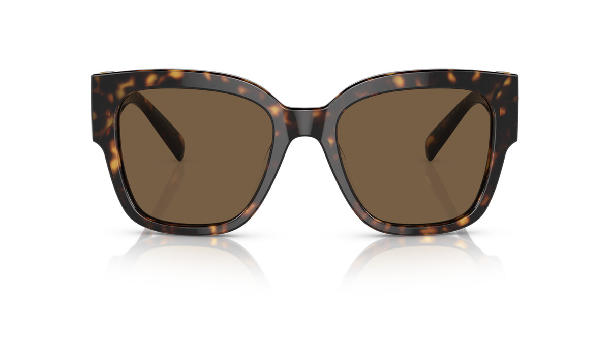 Lunettes de soleil Versace VE4437U 108/73 – Havane – vue de face.