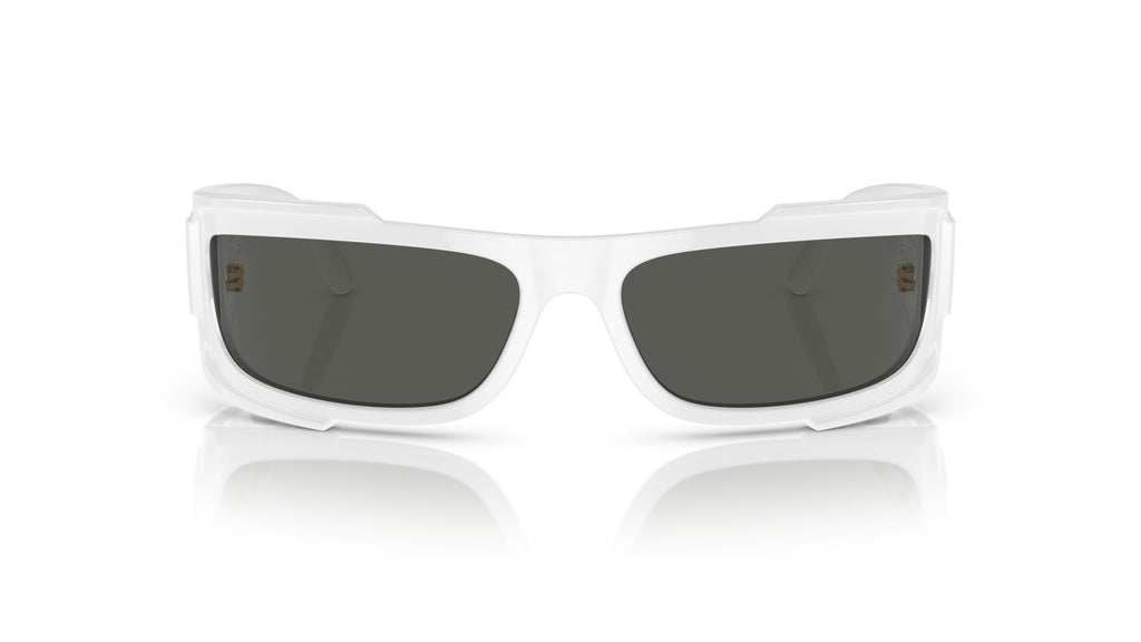 Lunettes de soleil Versace VE4446 314/87 – Blanc – vue de face.