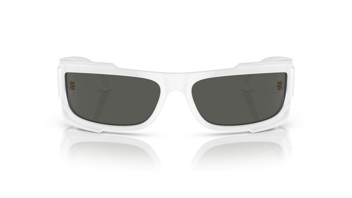 Lunettes de soleil Versace VE4446 314/87 – Blanc – vue de face.