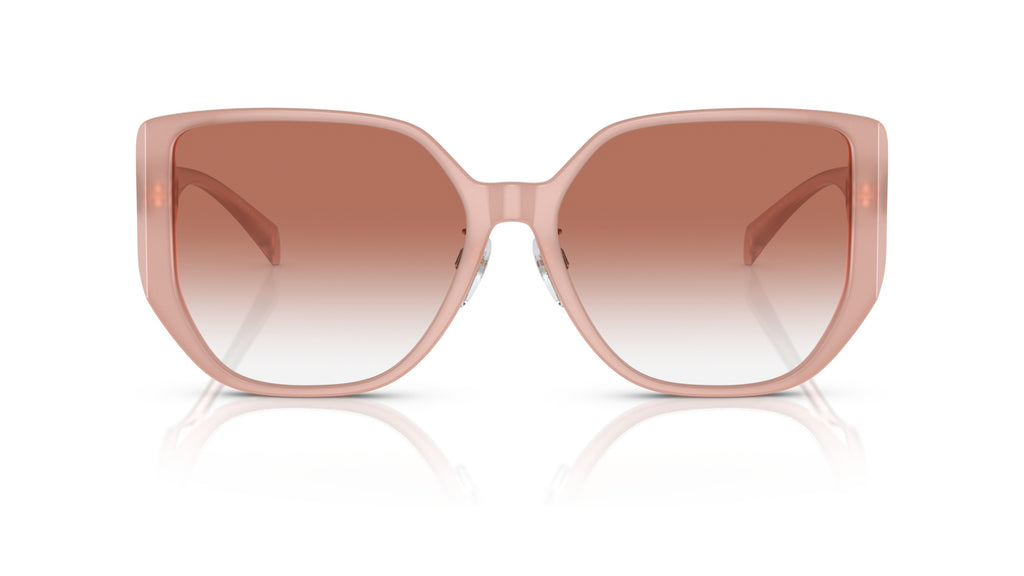 Lunettes de soleil Versace VE4449D 5394V0 – Rose opalin – vue de face.