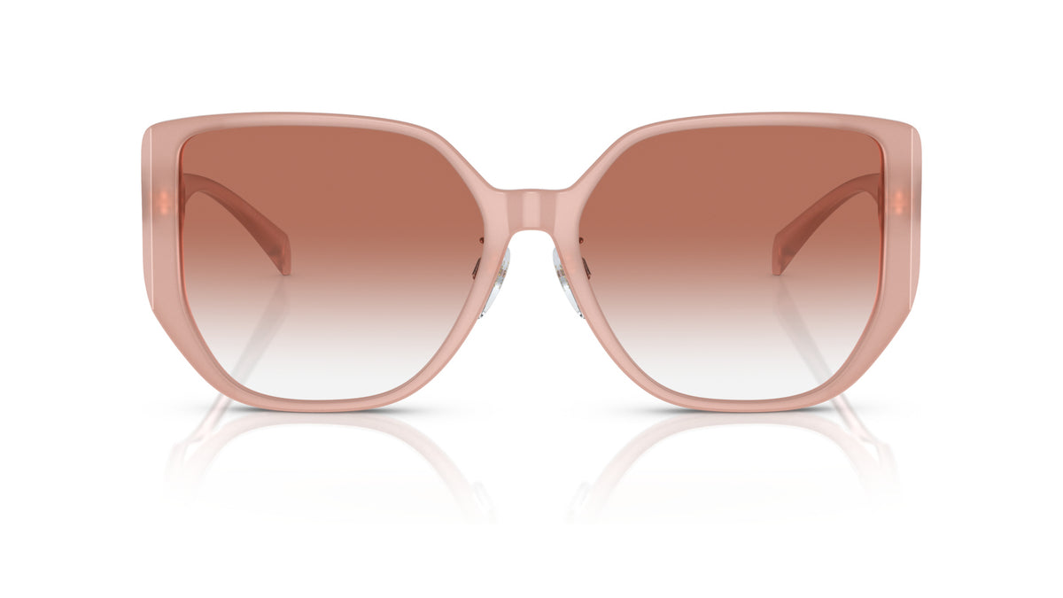 Lunettes de soleil Versace VE4449D 5394V0 – Rose opalin – vue de face.