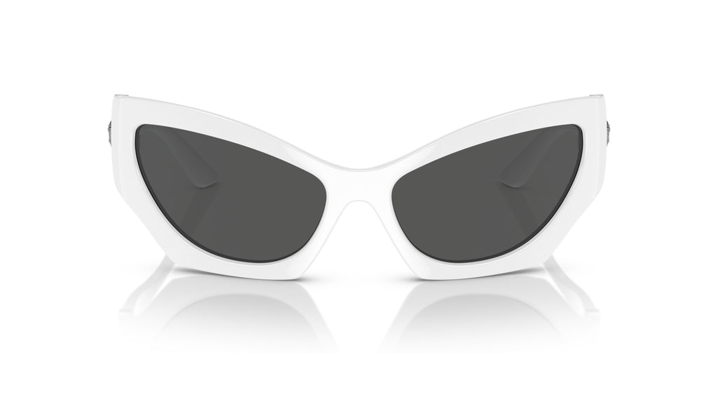 Lunettes de soleil Versace VE4450 314/87 – Blanc – vue de face.
