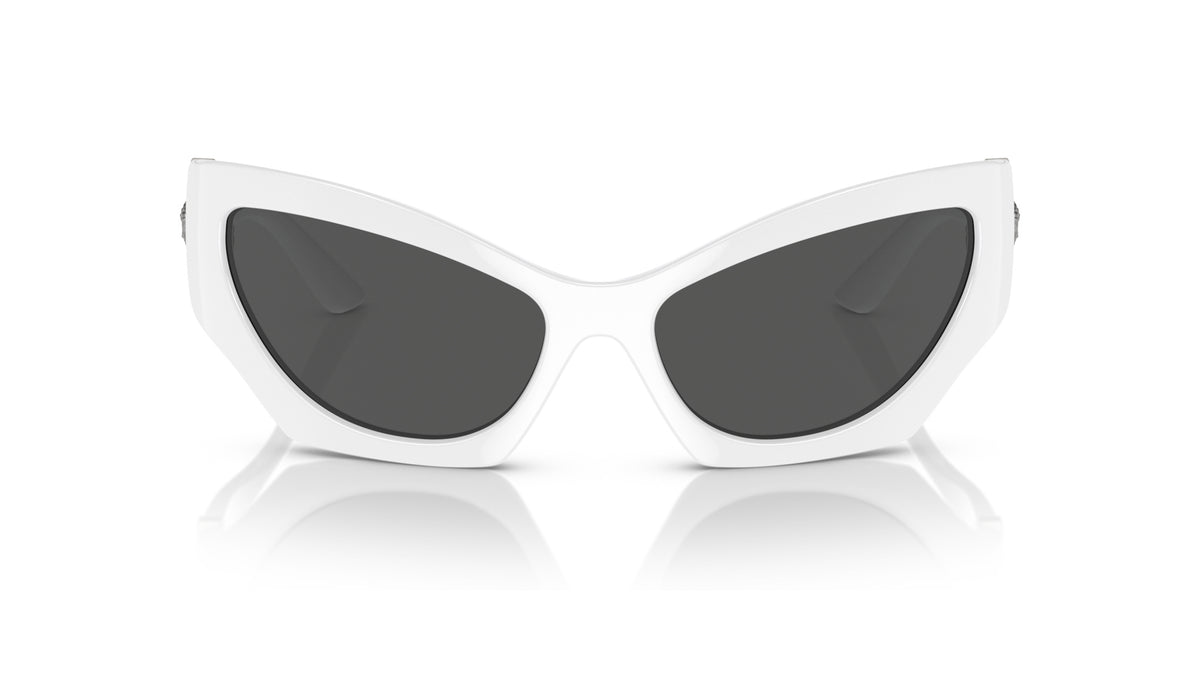 Lunettes de soleil Versace VE4450 314/87 – Blanc – vue de face.