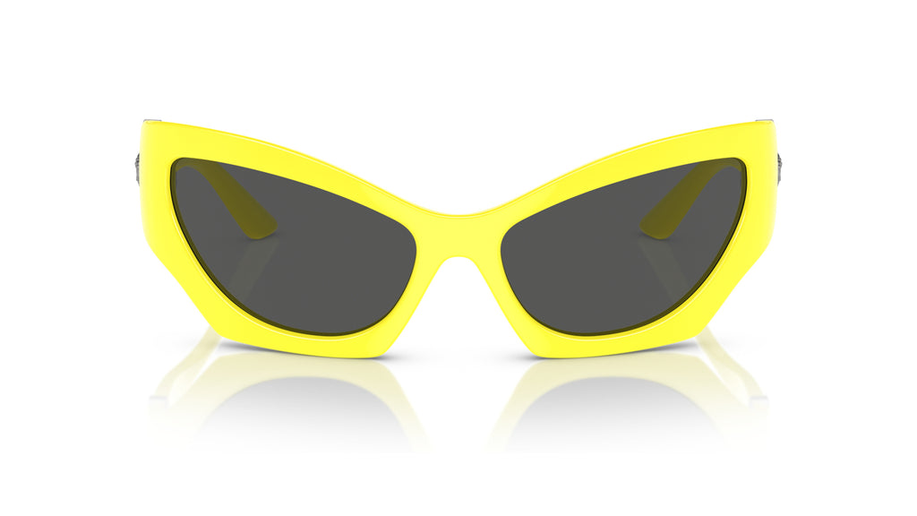Lunettes de soleil Versace VE4450 541887 – Jaune – vue de face.