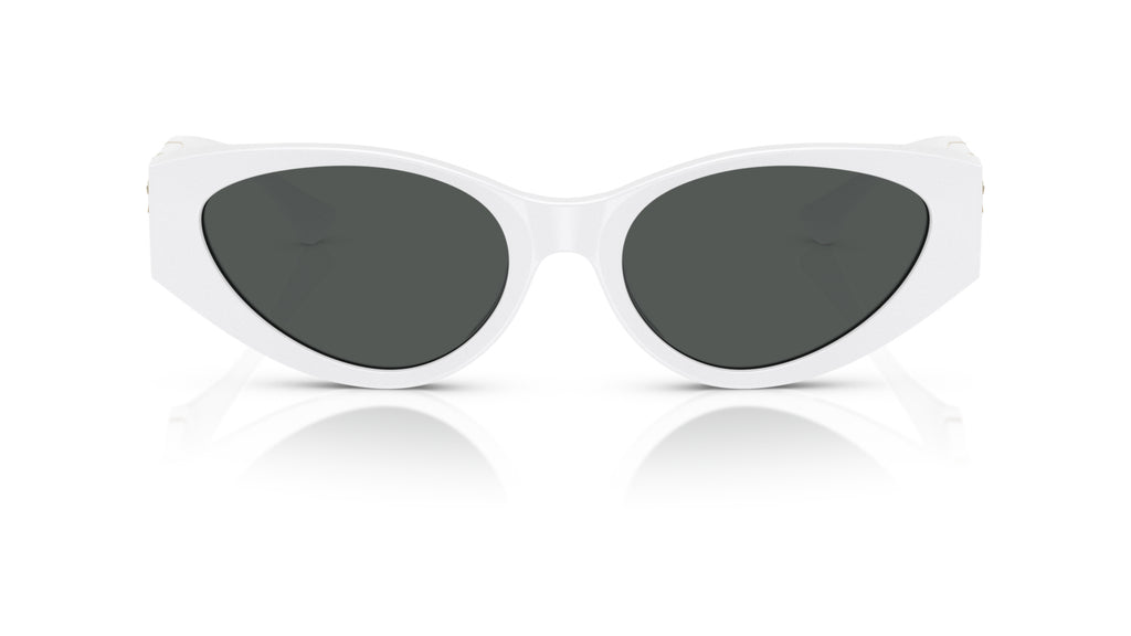 Lunettes de soleil Versace VE4454 314/87 – Blanc – vue de face.