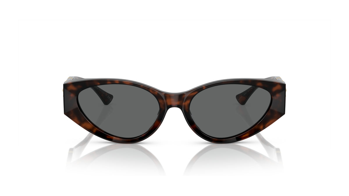 Lunettes de soleil Versace VE4454 542987 – Havane – vue de face.