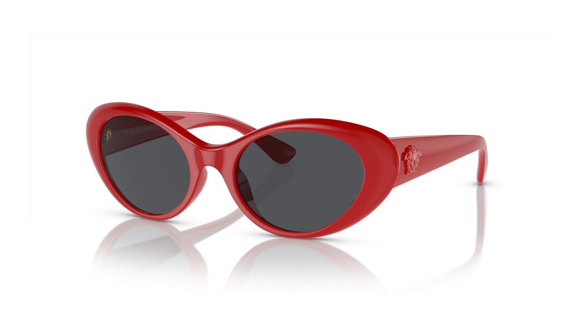 Lunettes de soleil Versace VE4455U 534487 – Rouge – vue de trois quarts.
