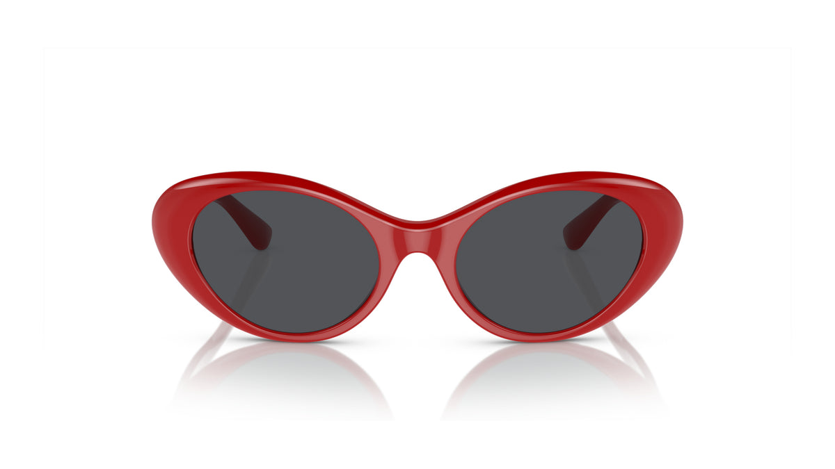 Lunettes de soleil Versace VE4455U 534487 – Rouge – vue de face.
