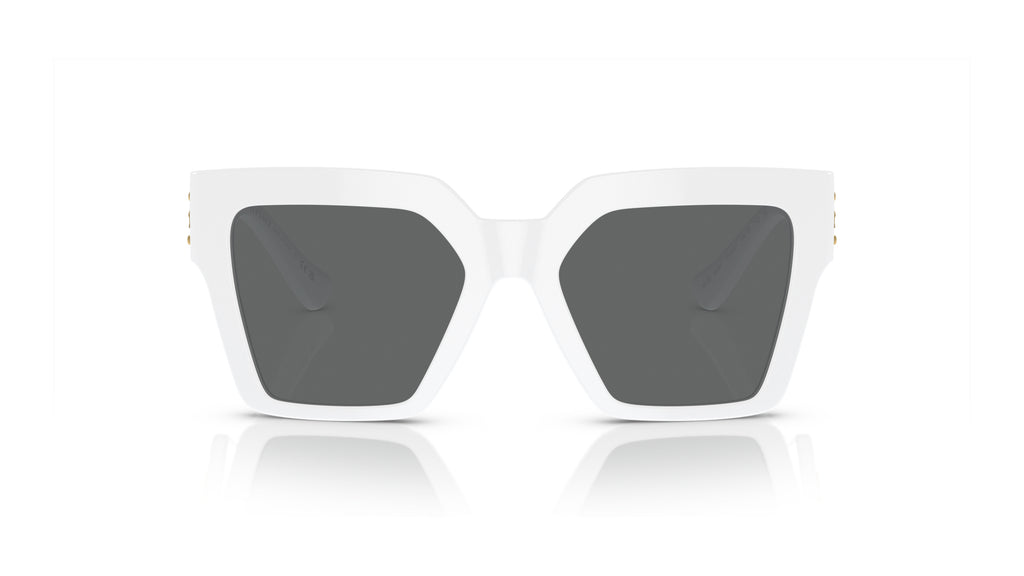 Lunettes de soleil Versace VE4458 314/87 – Blanc – vue de face.