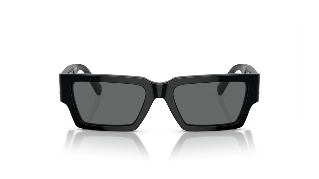 Lunettes de soleil Versace VE4459 GB1/87 – Noir – vue de face.