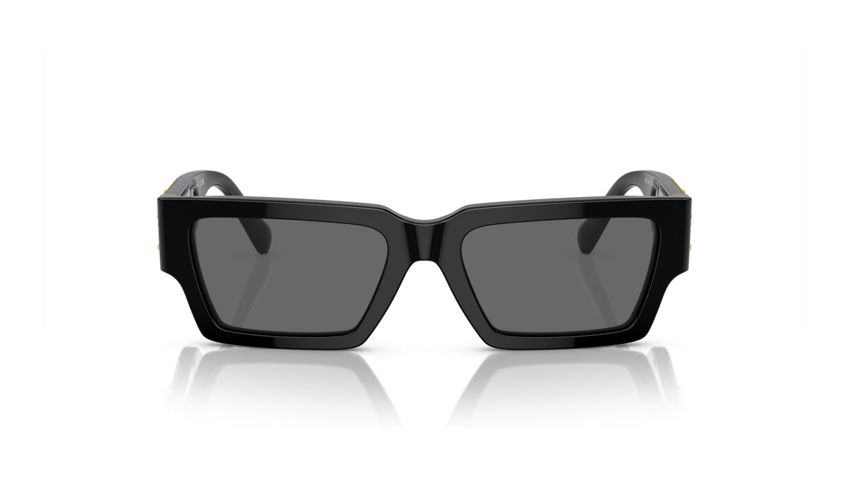 Lunettes de soleil Versace VE4459 GB1/87 – Noir – vue de face.