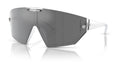 Lunettes de soleil Versace VE4461 148/6V – Cristal – vue de trois quarts.