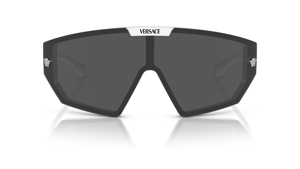 Lunettes de soleil Versace VE4461 314/87 – Blanc – vue de face.