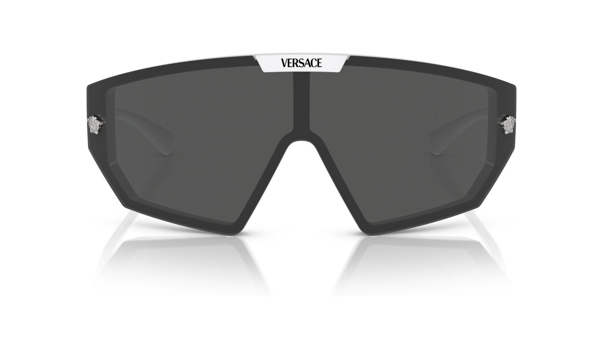 Lunettes de soleil Versace VE4461 314/87 – Blanc – vue de face.