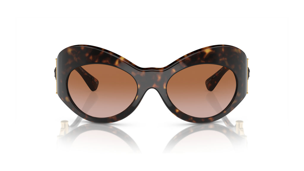 Lunettes de soleil Versace VE4462 108/13 – Havane – vue de face.