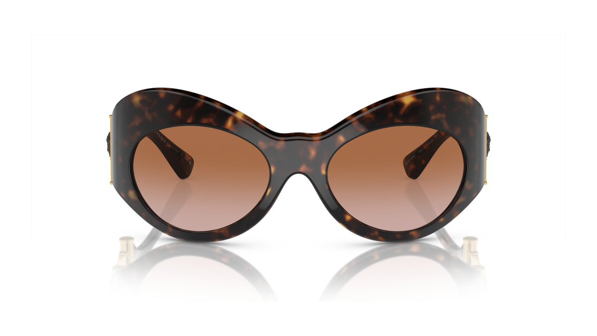 Lunettes de soleil Versace VE4462 108/13 – Havane – vue de face.