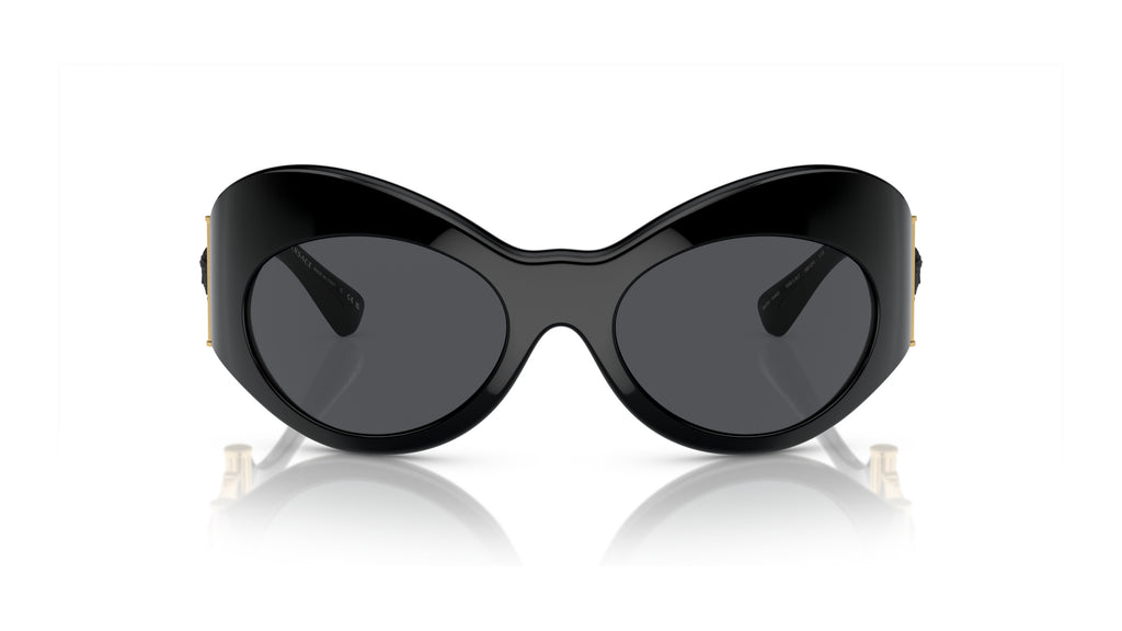 Lunettes de soleil Versace VE4462 GB1/87 – Noir – vue de face.