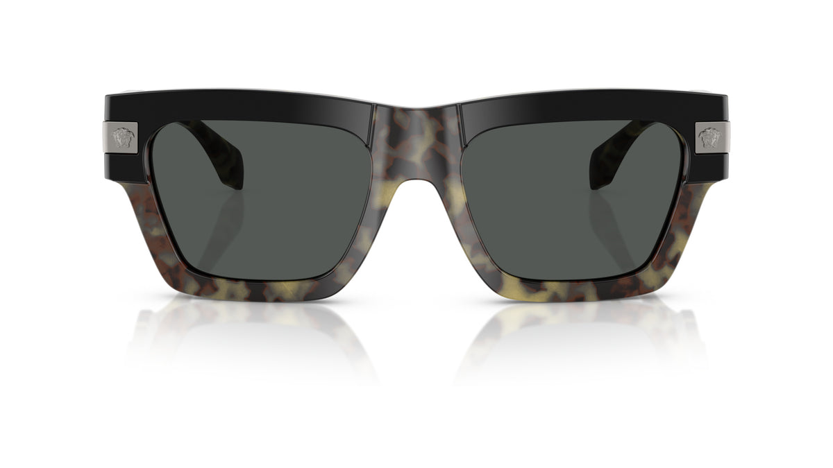 Lunettes de soleil Versace VE4464 545687 – Havane – vue de face.