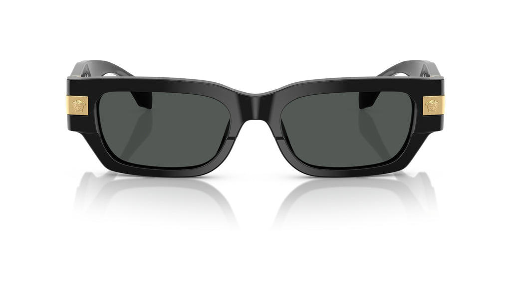 Lunettes de soleil Versace VE4465 GB1/87 – Noir – vue de face.