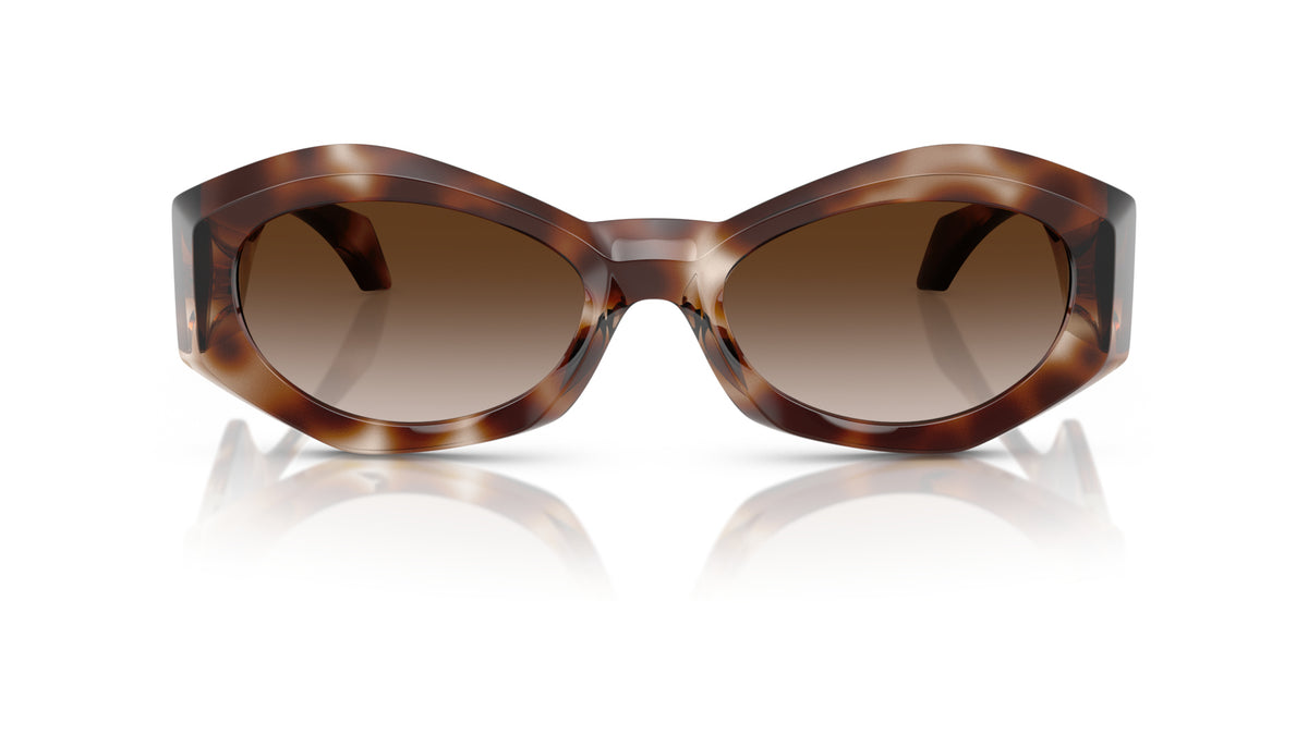 Lunettes de soleil Versace VE4466U 54613B – Havane – vue de face.