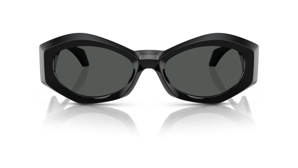 Lunettes de soleil Versace VE4466U GB1/87 – Noir – vue de face.