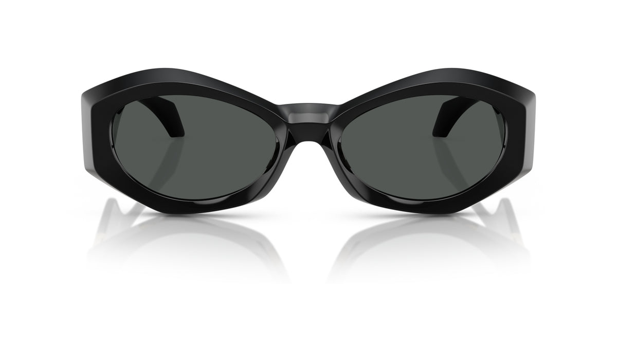 Lunettes de soleil Versace VE4466U GB1/87 – Noir – vue de face.