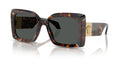 Lunettes de soleil Versace VE4467U 108/87 – Havane – vue de trois quarts.