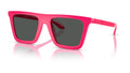 Lunettes de soleil Versace VE4468U 544887 – Fuchsia fluo – vue de trois quarts.