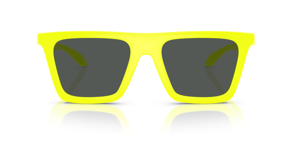 Lunettes de soleil Versace VE4468U 544987 – Jaune intégral tropical – vue de face.