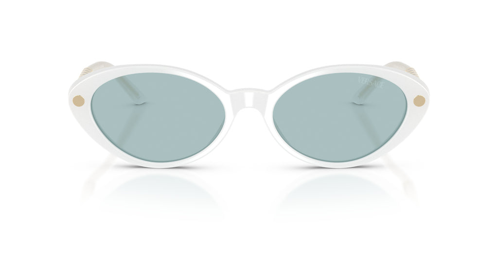 Lunettes de soleil Versace VE4469 547172 – Blanc – vue de face.