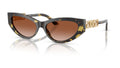 Lunettes de soleil Versace VE4470B 547013 – Havane – vue de trois quarts.