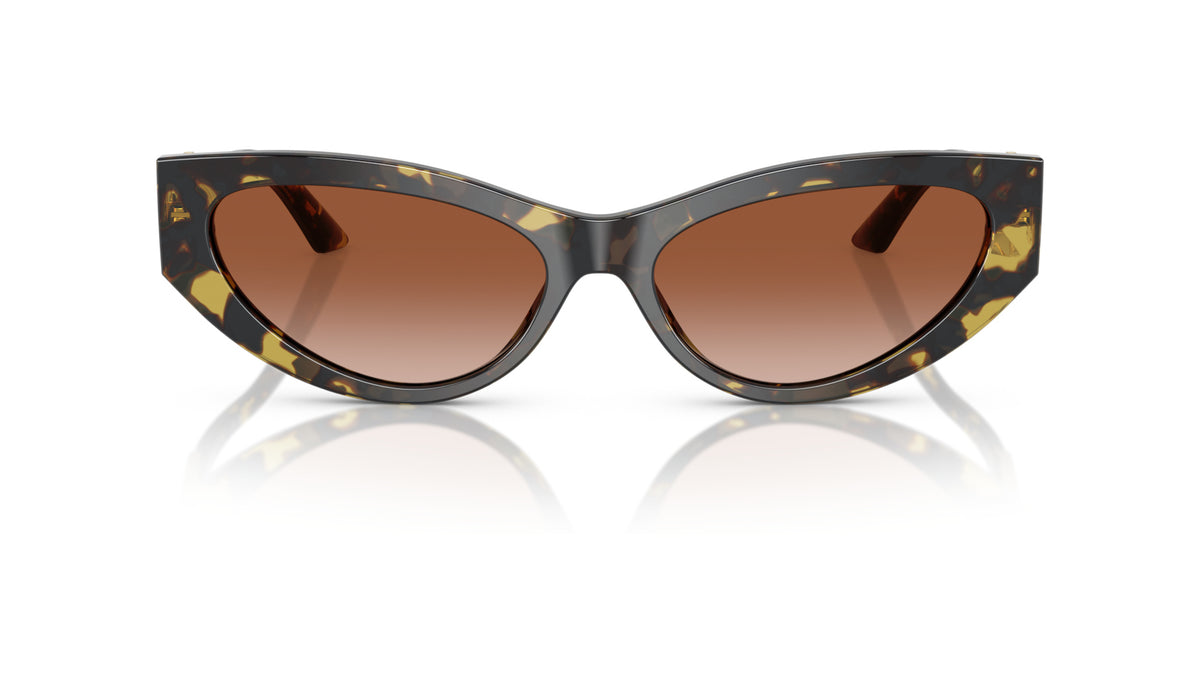 Lunettes de soleil Versace VE4470B 547013 – Havane – vue de face.