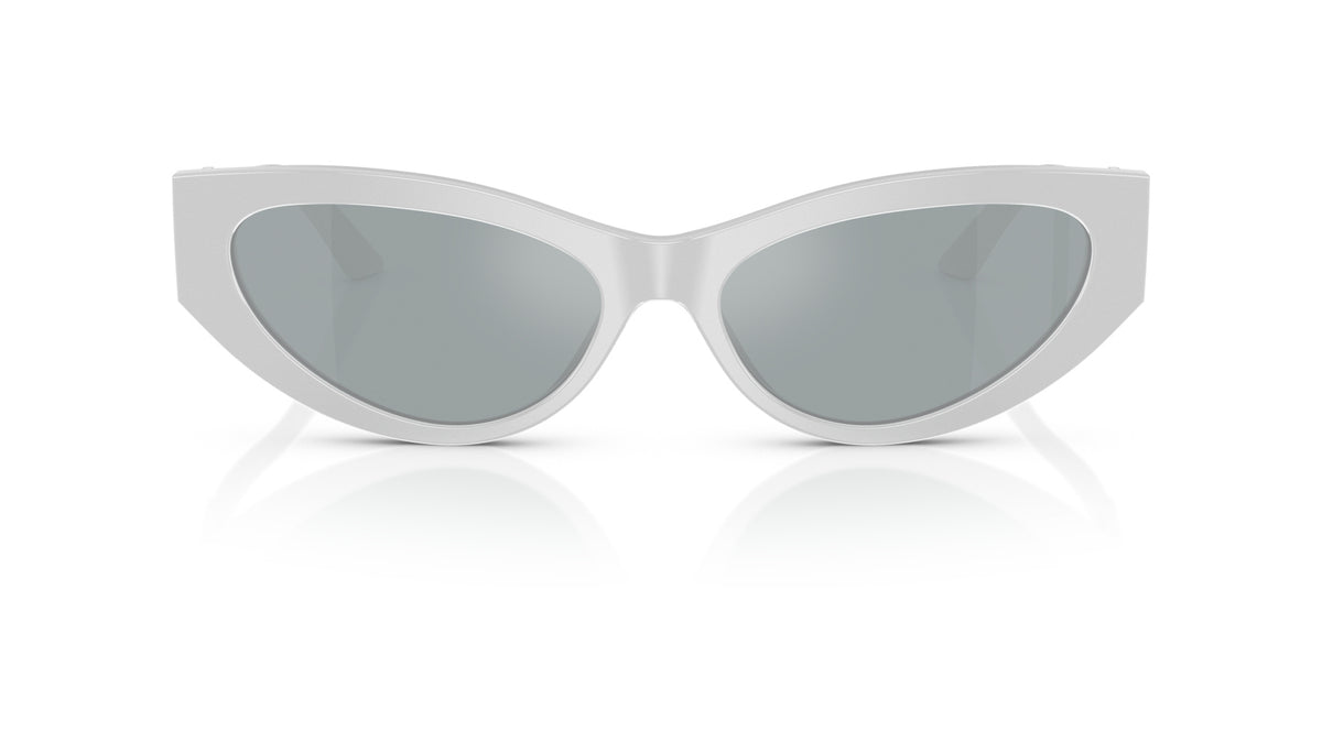Lunettes de soleil Versace VE4470B 54741U – Gris nacré – vue de face.
