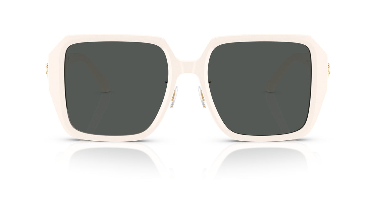 Lunettes de soleil Versace VE4472D 548487 – Ivoire Blanc – vue de face.