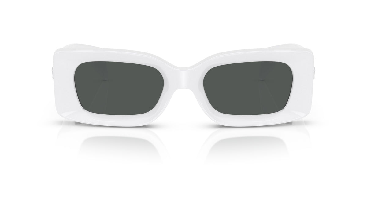 Lunettes de soleil Versace VE4474U 314/87 – Blanc – vue de face.