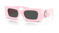 Lunettes de soleil Versace VE4474U 548587 – Rose – vue de trois quarts.