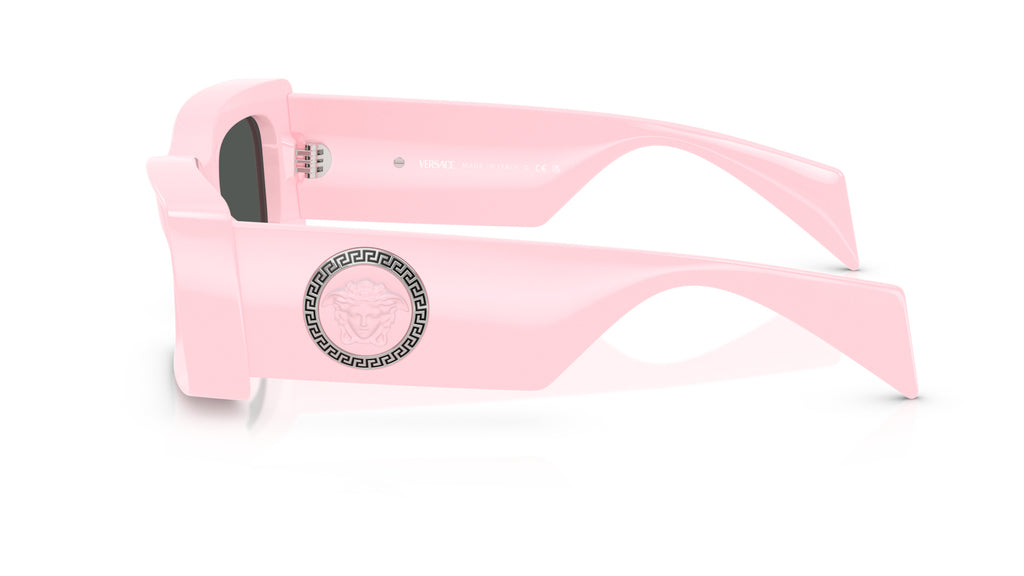 Lunettes de soleil Versace VE4474U 548587 – Rose – vue de profil.