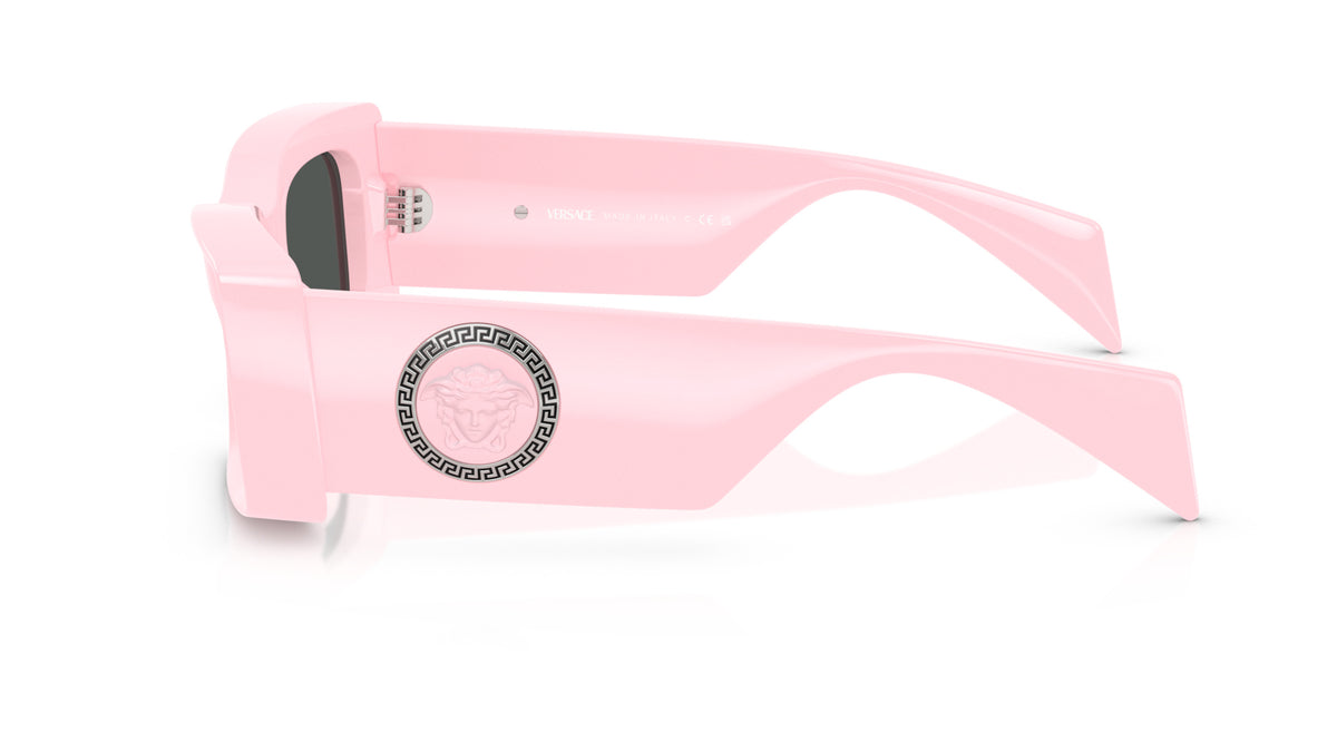 Lunettes de soleil Versace VE4474U 548587 – Rose – vue de profil.